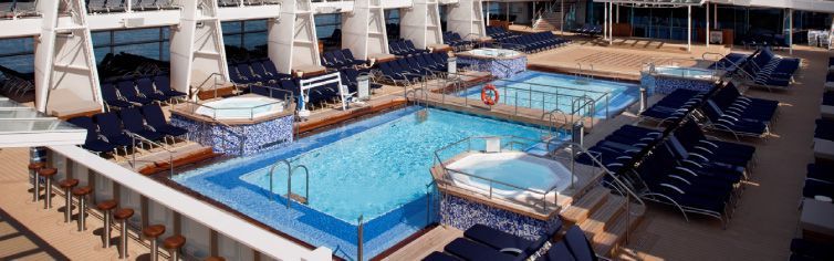 Piscine du bateau de croisière Celebrity Eclipse