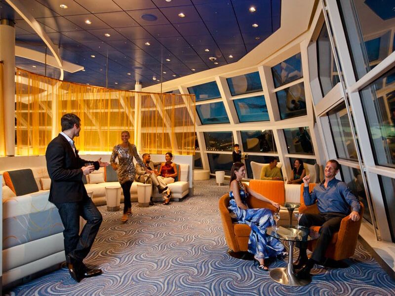 Observation Lounge du bateau de croisière Celebrity Eclipse