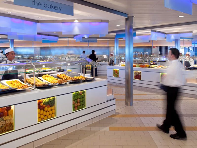 Ocean View Café du bateau de croisière Celebrity Eclipse