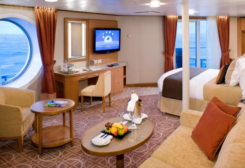 Suite du bateau de croisière Celebrity Eclipse